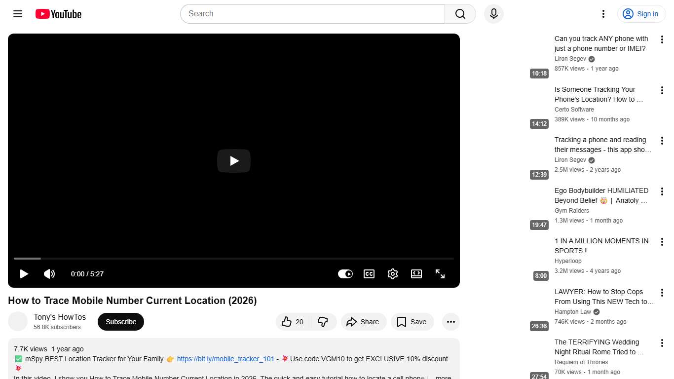 How to Trace Mobile Number Current Location (2026) - YouTube